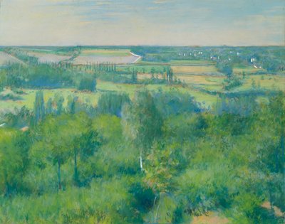 Valley of the Yerres by Gustave Caillebotte